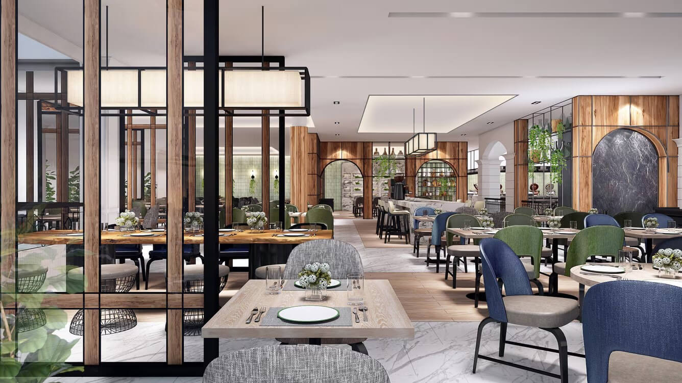 Courtyard by Marriott Phuket Town餐廳